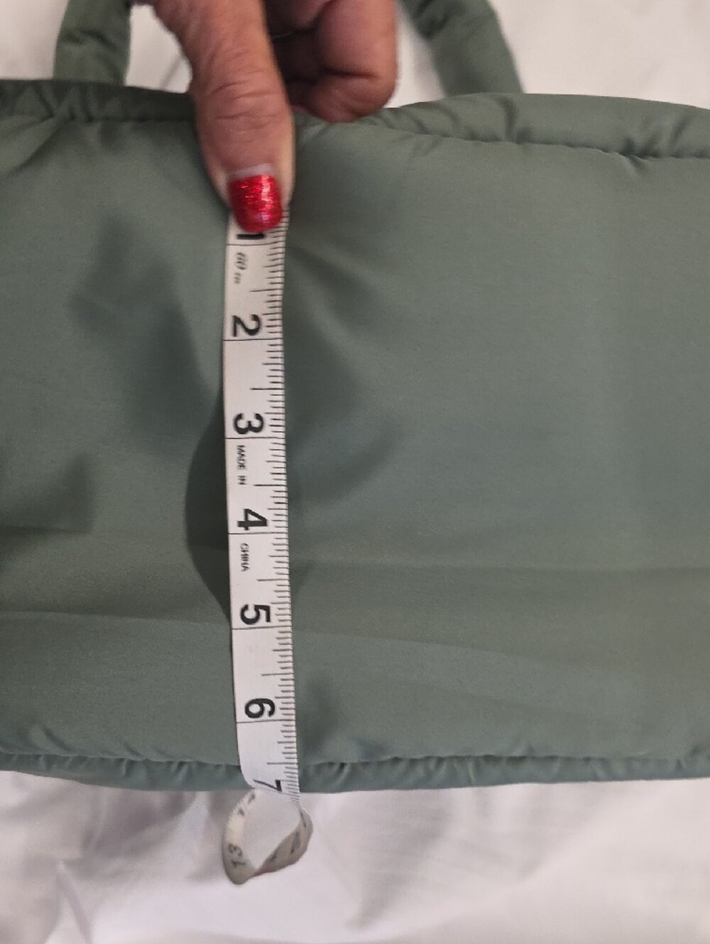 Wilo Travel JAD Front Pocket Travel Tote Sage Green MSRP $118 NWT - Picture 10 of 15